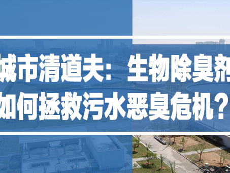 城市清道夫：生物除臭劑如何拯救污水惡臭危機？